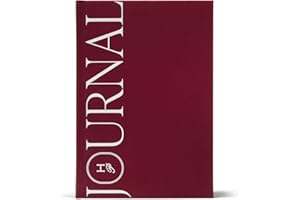 The Head Plan Journal | Wellness Journal | Undated Weekly and Daily Goal Setting Planner to Get Organised, Increase Productivity, Achieve Goals | Hardcover Self Care Journal | Burgundy