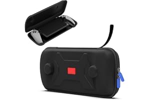 Buziba Custodia protettiva rigida per PS5 PlayStation Portal console di gioco portatile, borsa da viaggio portatile per console e accessori