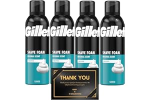 KRISP Shaving Foam for Sensitive Skin, Pack of 4, Rich Creamy Lather, 200ml Each – Smooth Shave and Skin Comfort