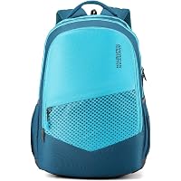 American Tourister 29.5 Ltrs Teal Casual Backpack (AMT MIST SCH BAG02 TEAL)