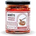 MAVI's Vegan Kimchi | Korean Cabbage Kimchi | Artisanal Probiotic Pickle | 100% Natural, Organic & Vegan | No Preservatives, No Artificial Flavour or Colour | Pack of 1 (200g)