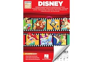 Disney – Super Easy Songbook | Easy Piano Sheet Music Book for Beginners | 60 Classic Disney Songs with Lyrics and Chord Diagrams | Simple Piano ... Songbook - 60 Simple Arrangements for Piano