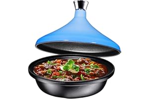 Bruntmor Cruset Tangine/All Clad Tagin For Tajine Dish All Clad 4-Quart Cooking Pot. Small Moroccan Tagine Le Creuset. Tagines Pots With Pre Seasoned Cast Iron Diffuser