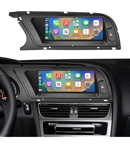 Autoradio Android 13 Pour Audi A4 B8 (2009-2012) – écran Tactile 8,8 Pouces, CarPlay/Android Auto Sans Fil, 4G, Compatible MMI 3G - 5