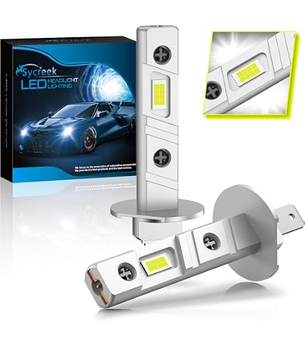 Ampoule LED P45T H5 R2 Pour Moto - 1000 Lm, 10-80V, Non-polarité, Remplacement Phare Avant