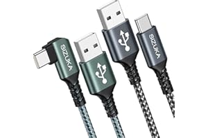 SIZUKA Kabel USB C [2szt 2M] Kabel ładowania USB C Szybkie ładowanie Typ C Kabel ładowania dla Samsung Galaxy S22 S21 S20 S10 S9 S8 Plus, Note 10 9 8, A71 A53 A33 A20