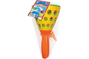 GÜNTHER FLUGSPIELE Paul Günther 1546 - MC Squeezy Click'n'Catch, Jeu de Balle à Attraper pour Enfants avec 2 attrapeurs de Panier et 3 balles en Plastique
