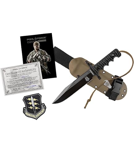 Pohl Force Charlie Two BK Gen2 – Outdoor-Messer, D2-Stahl, 6 Mm Stark, Mit Kydex-Scheide