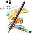 USI 2.0 Stylus Pen for Chromebook Model, 4096 Levels Pressure & Palm Rejection, Rechargeable Stylus Pen for Googel Pixel Tablet, Lenovo chromebook Duet, Amazon Fire Max 11, ASUS/HP/Acer chromebook