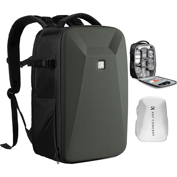 Amazon Basics DSLR and Laptop Backpack with Grey Interior Electronics & Photo