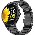 Fire-Boltt Newly Launched Phoenix Ultra Blaze Luxury Stainless Steel, Bluetooth Calling Smart Watch, AI Voice Assistant, Metal Body with 120+ Sports Modes, SpO2, Heart Rate Monitoring (Black)