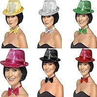 Smiffys paljetter filthatt