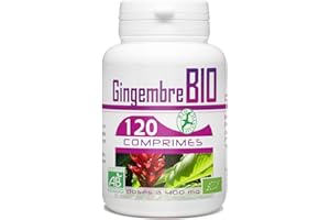 BIO ATLANTIC Gingembre Bio - 400 mg - 120 comprimés