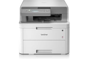 Brother DCP-L3510CDW Colour Laser Printer - All-in-One, Wireless/USB 2.0, Printer/Scanner/Copier, 2 Sided Printing, A4 , Small Office/Home Office , UK Plug