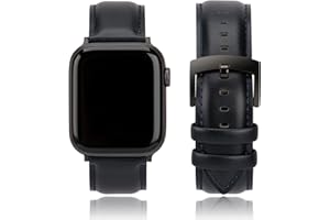 CORROPELLE Leder Uhrenarmbänder Kompatibel mit Apple Watch Armband 49mm 46mm 45mm 44mm 42mm 41mm 40mm 38mm, Eleganten Echte Leder Ersatz Uhrenarmband für iWatch 10 9 8 7 6 5 4 3 2 1 Ultra2 1 SE2 1