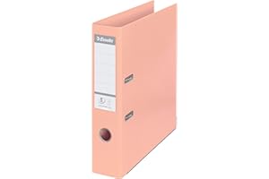 Esselte - N°1 Power D75 - Classeur à levier - Solea Pêche