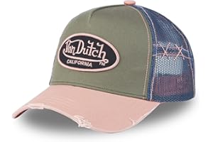 Von Dutch Casquette Homme & Femme Ajustable, Casquette Trucker Used