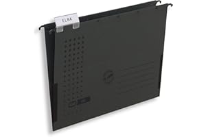 ‎ELBA Elba Hängetasche A4, chic, aus Karton, anthrazit, 25 Stück