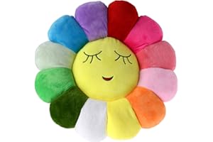 ‎LADAMI LADAMI 38,1 cm Sonnenblumen-Bodenkissen für Kinder, weiches Sitzkissen, Stuhlkissen, Sofakissen, für Mädchenzimmer und Babyzimmer, Heimdekoration