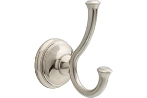 Delta Faucet 79735-SS Cassidy Double Robe Hook, Brilliance Stainless Steel by DELTA FAUCET