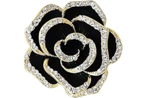 Fiore Partito Spilla Di Strass Spille Gioiello Spiedo Delle Donne (più - Foto 6