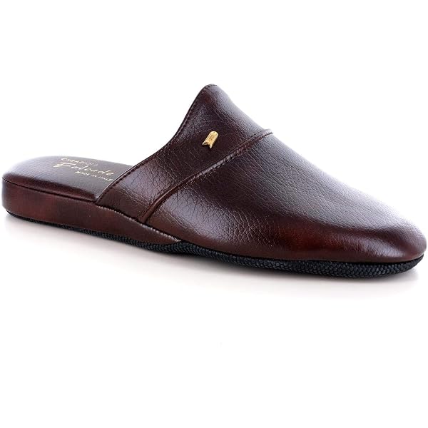 FALCADE 7118  2021  Ciabatta Uomo In Pelle. Colori : Nero E Testa Di Moro Testa Di Moro Numero 41 49861574