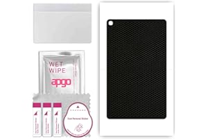 apgo Rückseite Schutzfolie, Skin, kompatibel mit Samsung Galaxy Tab S5e, Hinten Displayschutzfolie aus Vinylfolie, kratzfest, einfache Montage - Matrix