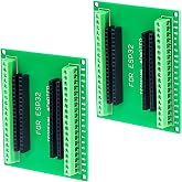 Binghe 2 ESP32 Expansion Board ESP32 Board with 38 Pins 22.5mm WiFi + Bluetooth 2 in 1 Dual-Core CPU Low Consumption