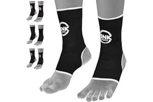 SNK Sports Muay Thai Ankle Wrap for Martial Arts – Durable and Reliable Boxing Gear – Ankle Wrap for Kick Boxing, MMA & Combat Sports