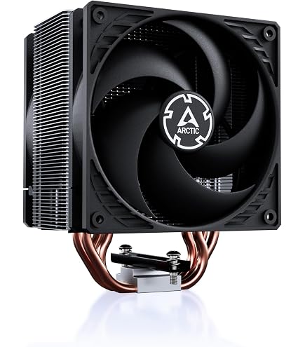 DeepGaming Cyclone II - Frigorifero CPU silenzioso, compatibile