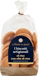 La Rosa dei gusti I Biscotti Artigianali al Riso Con Olio di Riso 270 g
