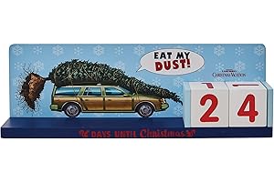 Department 56 National Lampoon's Christmas Vacation The Griswold Family Car Eat My Dust Adventskalender, 9,5 cm, mehrfarbig