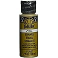 FolkArt Plaid enamels paint 2oz pure gold