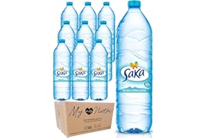 MYNUTRI Saka Natural Mineral Water 1.5Ltr (Pack of 9)