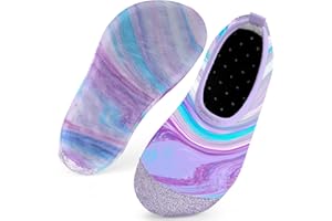 WATELVES Kids Swim Water Shoes for Boys Girls Toddlers Baby Aqua Socks for Kids Quick Dry Pool Beach Barefoot Children