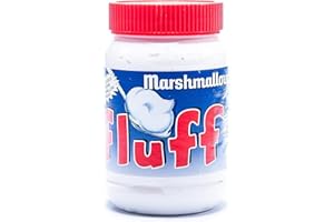MARSHMALLOW FLUFF Fluff, Marshmallow Vanille Schaumzuckercreme mit Vanillegeschmack, 213 g