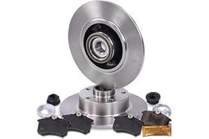 ‎ATEC GERMANY ATEC Germany Bremsenset Hinterachse inkl. Bremsscheiben Ø 260 mm Voll + Bremsbeläge Hinten Kompatibel mit RENAULT GRAND SCÉNIC III (JZ0/1_), MEGANE CC, MEGANE III Grandtour, SCÉNIC III (JZ0/1_)