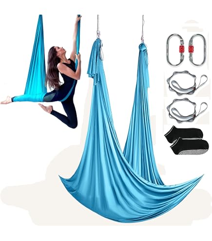 Balançoire Sexuelle Yoga Sling 360° Rotative – Harnais Sex Swing Bondage Réglable Nylon 600 Lbs, Accessoire Couple