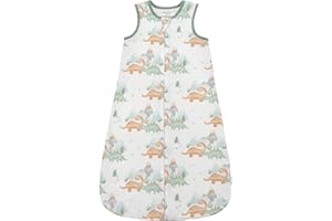 SIMYJOY ENJOY THE SIMPLICITY SIMYJOY Baby Sleeping Bag 1.0 TOG Bamboo Todder Sleeping Bag 0-18 Months, Soft Baby Wearable Blanket with 2-Way Zipper