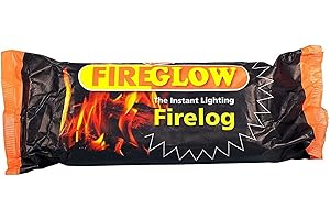 FIREGLOW The Instant Lighting Firelog 700g Burns for up to 90 Minutes (30 x Logs)