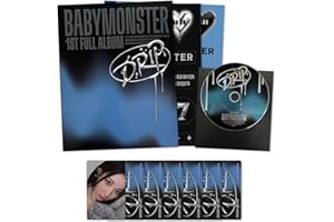 GÉNÉRIQUE BABYMONSTER - Album photo avec CD et accessoires [DRIP] (Binder Ver.) - 76 pages - 23.2 x 18.4 x 1.5 cm - Multi Color - Urbain - Fans de BABYMONSTER (Adolescents à jeunes adultes)