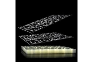 Laza 240pcs Breathable Adhesive Tabs Fake Nail Glue Sticker 10 Sheets Super Sticky Double Sided Tips (Germany Jelly Gel) Flexible for Acrylic False Nails Manicure Tape