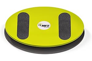 ‎MFT BODYTEAMWORK MFT Fit Disc Balance Board Fitnessgerät, grün/Grau, 51 x 41 x 8 cm