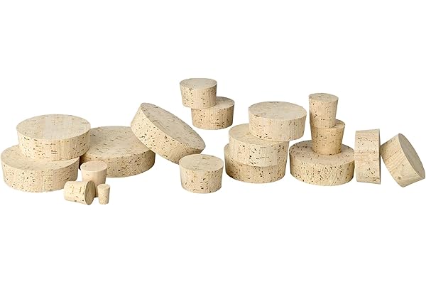 Bonde Liège pour Fût | Bouchon Fermeture Dame-Jeanne Tonneau | 100% naturel