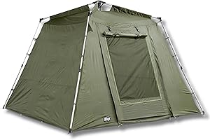 Lucx® Marten Fishing Tent Bivvy 1 2 or 3 Man Carp Tent Camping Tent Carp Dome 2 or 3 Man Fishing Tent