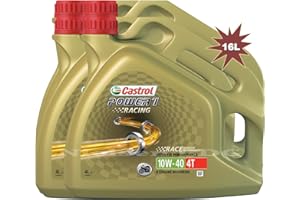 Castrol Power 1 Racing 4T 10W40 - Aceite de Motor para Motocicleta