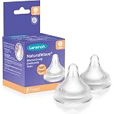 Lansinoh Natural Wave Biberon Emziği Yavaş Akışlı