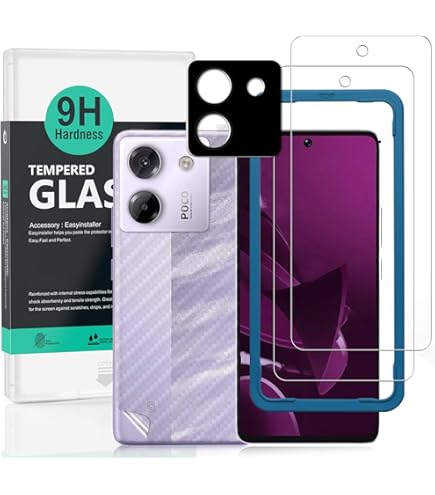 6x Pellicola Protettiva Per Schermo Xiaomi Poco X4 Pro 5G | Salvaschermo Trasparente Savvies Antigraffio