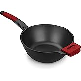 BRA Premiere | Wok 28 cm, Induction | Tricayer with reinforced non-stick coating without PFOA, suitable for all types of cook