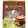 Old Town 3 in 1 Natural Cane Sugar White Coffee. 19 Oz (15 Sticks X 36g) 540g (Imported Malaysia)